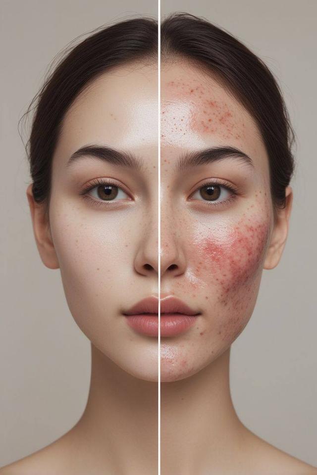Damaged skin barrier