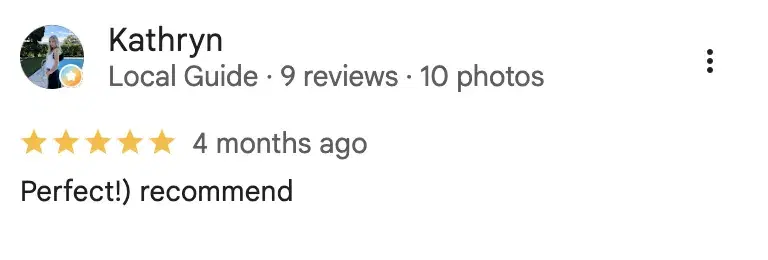 Kathryn — Google review