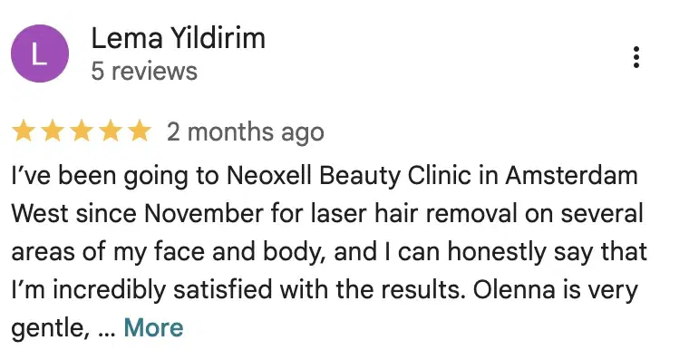 Lema Yildirim — Google review