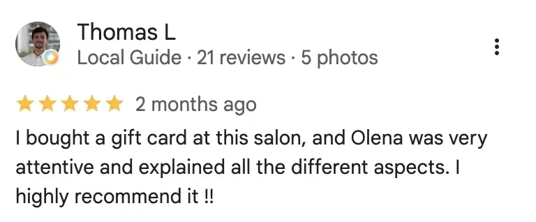 Thomas L — Google review