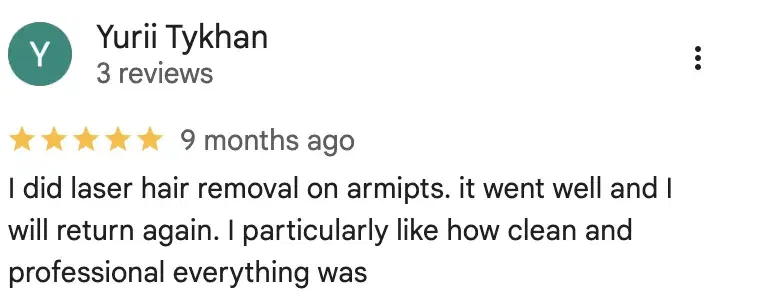 Yurii — Google review